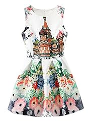 Cotton Pleated Jacquard Sleeveless Bubble Dress Floral Print Mini Dress 