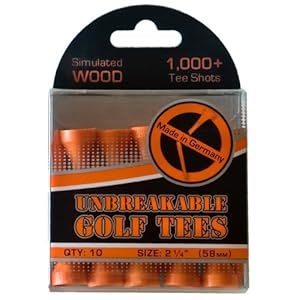 Unbreakable Golf Tees - 2.1/4"