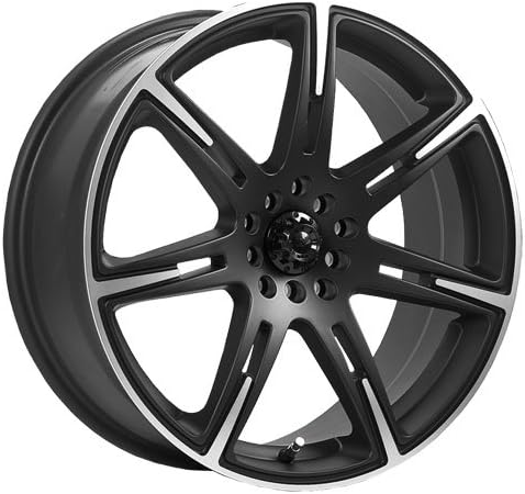 ICW Racing Wheels Kamikaze Carbon Black Machined 17x7.5 5x100 5x114.3 42 Offset 73 Hub