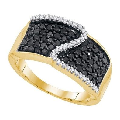 Cheap Girls Jewelry 0.75CTW BLACK DIAMOND MICRO-PAVE RING For Sale Cheap Girls Jewelry 0.75CTW BLACK DIAMOND MICRO-PAVE RING For Sale