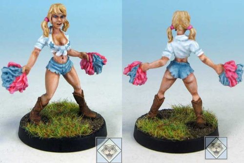 Lucy Cowgirl Cheerleader Miniature