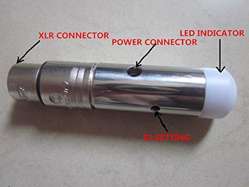 Newly Developed!! Wireless DMX Lighting Controller Transmitter 20PC Receiver XLR