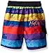 Maui & Sons Boys' Swim Trunk With Solid Stripes