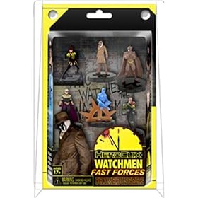  DC Heroclix Watchmen 2011 Fast Forces Deluxe Starter Game Includes 6 Figures