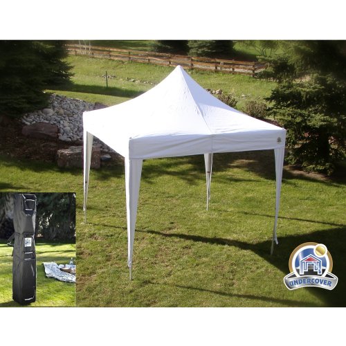 Undercover Professional Grade Aluminum Shelter (White, 10 x 20 -Feet)