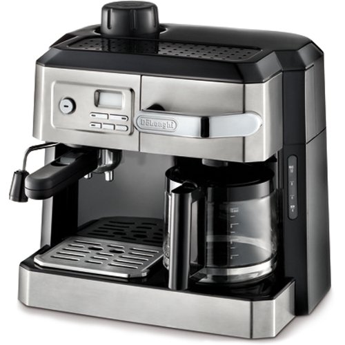 DeLonghi BC0330T Combination Drip Coffee and Espresso Machine NAVARD