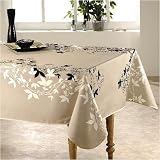 Nappe talia noir rectangle 150x240cm