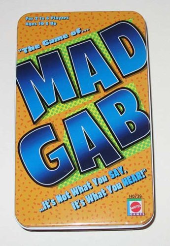 Childrens Toyshop  Toys : Mad Gab Game Tin
