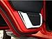 u-Box Silver Chrome Door Storage Cover Trim for 2011-2017 Jeep Wrangler 4-Door - Set