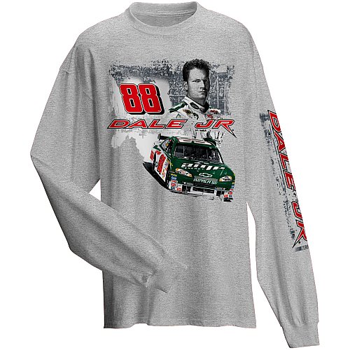 Buy Chase Authentics Dale Earnhardt, Jr. AMP Energy Adrenaline Overdrive Long Sleeve T-Shirt by Chase Authentics