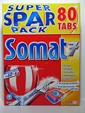 Somat 7  XXL Spar Pack 80 Tabs, 1520 g