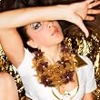 AKT Crystal Bud Evening Garden Neckpiece (Short) (Femme Frivolity)
