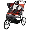 InStep Ultra Runner 2 Double Jogging Stroller (Red/Gold/Gray)