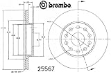 Brembo 25567 Rear Disc Brake Rotor