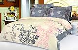 Le Vele Troy Duvet Cover Bed in Bag King Size Bedding Sheets Set LE239K