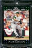 2007 Topps #101 Scott Kazmir Tampa Bay Devil Rays Baseball Card - Mint Condition - Shipped in Protective Display Case!