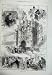 1875 Madrid Spain Street Cobbler Arch Maria Castle Army