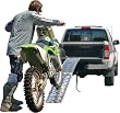 89" Single Folding Loading Ramp for Off-Road Motocross, Enduro and Dirt Bikes