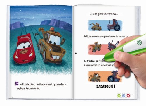 LeapFrog - TAG - Livre : Cars - L'escapade Nocturne (Disney/Pixar)