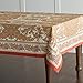 Maison d' Hermine Table Cloth Rectangle Table 100% Cotton 54 x 72 Inches Tablecloth Reusable Decorative Everyday Use for Dining Room, Farmhouse, Home, Party, Festive & Wedding - Kashmir Paisley