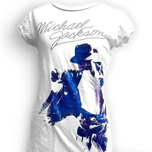 MICHAEL JACKSON - M.J.& DIAMANTE(ブランド:AMPLIFIED VINTAGE)/ T-シャツ/ レディース 【公式 / オフィシャル】