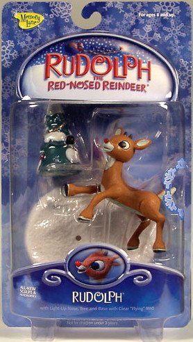 51tMFeij7KL Rudolph the Red Nosed Reindeer Action Figure