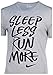 Nike Men's Dri-Fit Sleep Less Run More Running T-Shirt-
