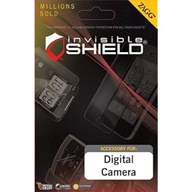 ZAGG invisibleSHIELD Screen Protector for Panasonic Lumix DMC-ZS10 PANDMCZS10S