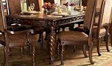 Dark Brown Dining Room Extension Table