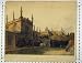 1813 Colour Print Public School Exeter College Library