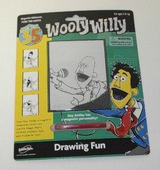 Childrens Toyshop  Toys : Sesame Street Wooly Willy - Guy Smiley Drawing Fun