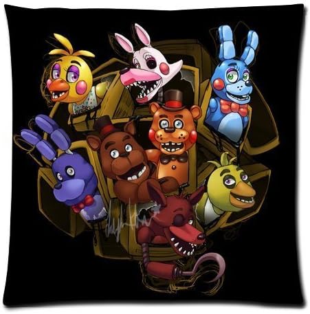 Green-Store Custom Five Nights at Freddys Home Decorative Pillowcase Pillow Case Cover 18*18 Two Sides Print