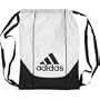 adidas Elite Team Sackpack The Elite Team Sackpack Has Sturdy Webbing Drawstring Shoulder Straps. The Two Material Story And Covered Piping Detail Also Give This Sackpack A Superior Feel. The Adidas Brandmark Is Screen-Printed On The Front. DiMen'sions: 15In X 19In,White,one size