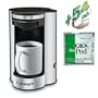 Cuisinart � Commercial 1-cup Coffeemaker - Stainless Steel (includes 54 World Blend Decaf Pods)