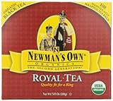 Newman's OwnOrganics Royal Tea, Organic Black Tea, 100 Individually Wrapped Tea Bags, 7.05-Ounce Boxes (Pack of 5)