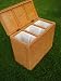 Rattan Wäschesortierer Wäschetruhe Wäschekorb 77x38x65cm Top Qualität