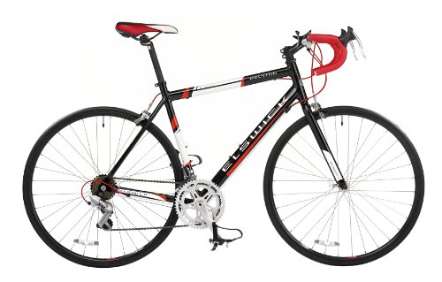 Elswick Peloton Mens Road Bike - Black / Red, 28-inch