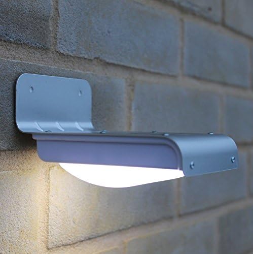 16 LED Super Bright Solar Powered Garden Outdoor Solar PIR Motion Sensor Path Light & Security Wall Lamp (Waterproof, No Batteries Required)