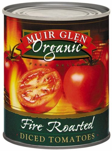 Muir Glen Organic Fire Roasted Dice Tomatoes, 28-Ounce Cans (Pack of 12) by Muir Glen