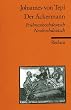 Der Ackermann: Fr�hneuhdt. /Neuhdt.: Fr�hneuhochdeutsch / Neuhochdeutsch