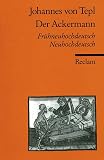 Produkt-Bild: Der Ackermann: Fr&uuml;hneuhdt. /Neuhdt.: Fr&uuml;hneuhochdeutsch / Neuhochdeutsch
