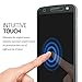 Moto Z Force Screen Protector, PLESON® [Full Coverage] Motorola Moto Z Force Tempered Glass Screen Protector, 0.26mm/Case Friendly/Bubble Free Screen protector for Moto Z Force 2016-Lifetime Warranty
