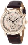 Burgmeister Chronos BM124-395 Unisex Chronograph Uhr Leder braun Tag/Datum
