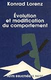 Evolution et modification du comportement : L\'inné et l\'acquis