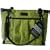Pacific Design PD0957 Kailo Chic Pleated Tote Green Hexagon