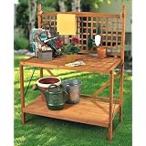 Foldable Wooden Potting Bench