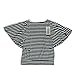Cocobla Women's Batwing Blouse Stripe Tops