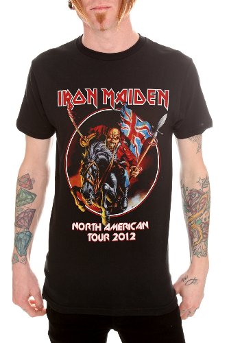 Iron Maiden North American Tour 2012 T-Shirt 2XL