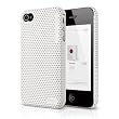 elago S4 Breathe2 Case for iPhone 4/4S - Snow White + HD Professional Extreme Clear film