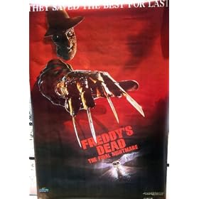 Nightmare on Elm Street (Freddy's Dead, The Final Nightmare) White Wood-Mounted Movie Poster Print - 22